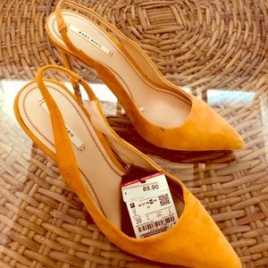 Zara pumps (sling)